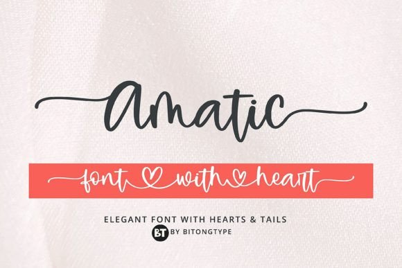 Amatic: The Handwritten Font That Brings Personality to Your Projects