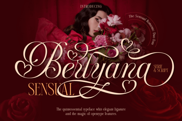 Berlyana Sensual: A Typeface Where Romance Meets Timeless Sophistication