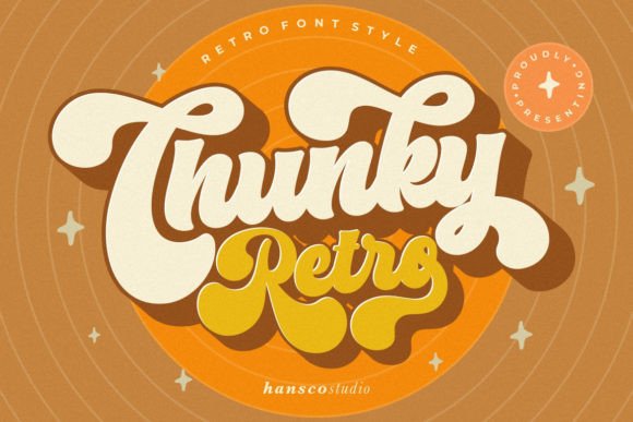 Chunky Retro: A Typeface That Blends Nostalgia With Modern Polish