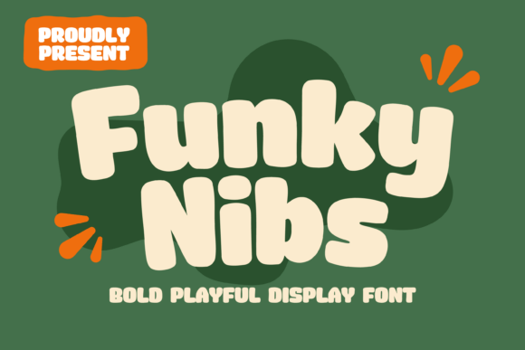Funky Nibs: A Typeface That Brings Playful Energy to Your Work