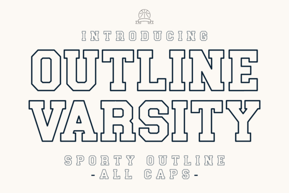 Outline Varsity: Capturing That Classic College Spirit in Your Designs