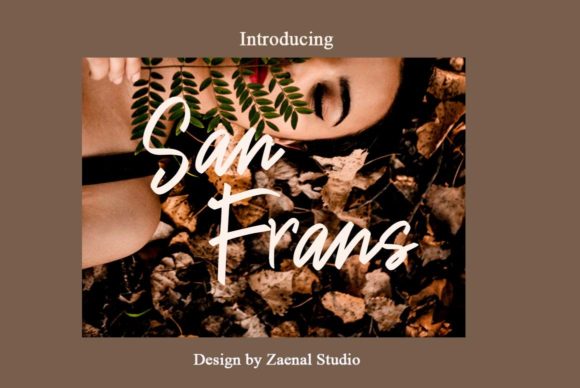 San Frans: The Handwritten Font with a Warm, Creative Vibe