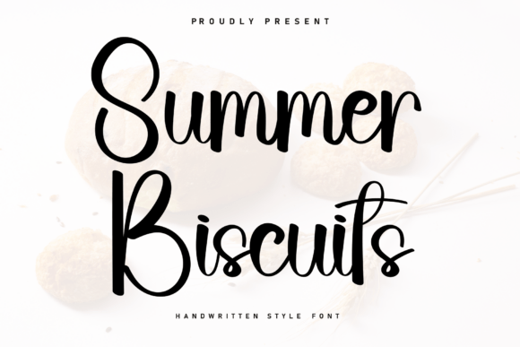 Summer Biscuits: A Handwritten Font with a Cozy, Playful Vibe