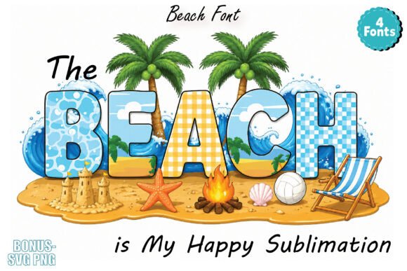 Summer in a Typeface: Designing with The Beach
