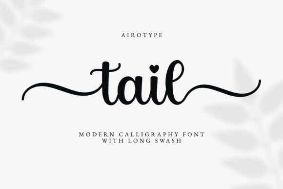 Tail: The Script Font That Adds Instant Charm to Any Design